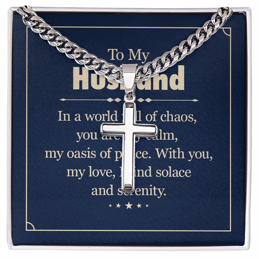A beautiful Necklace Gift To my Husband, On Valentine's Day - Gift Junction 
