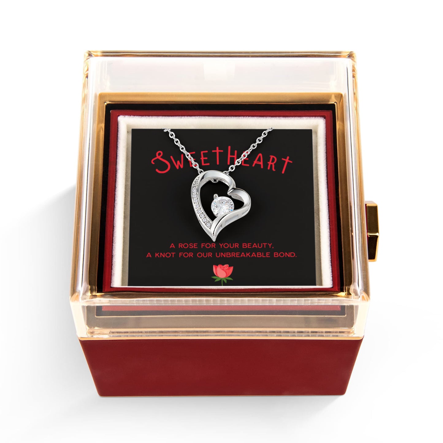 Romantic rotating Gift box To my Sweetheart/Soulmate - Gift Junction 