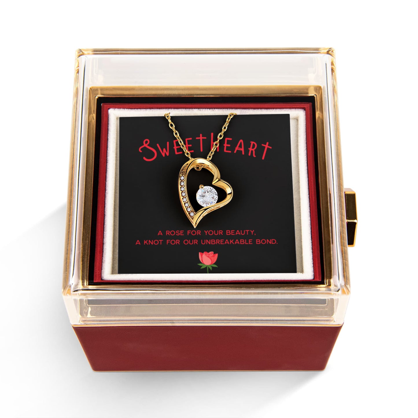 Romantic rotating Gift box To my Sweetheart/Soulmate - Gift Junction 